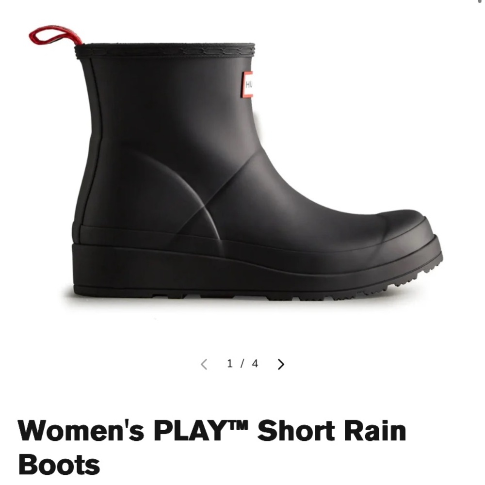 HUNTER Women's PLAY Short Rain Boots